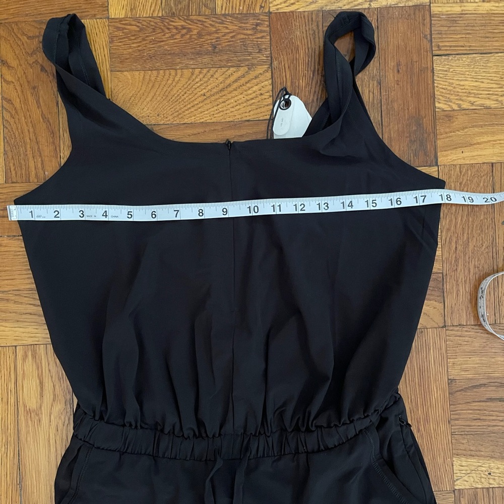 Prana Women's Sleek Black Jumpsuit NWT